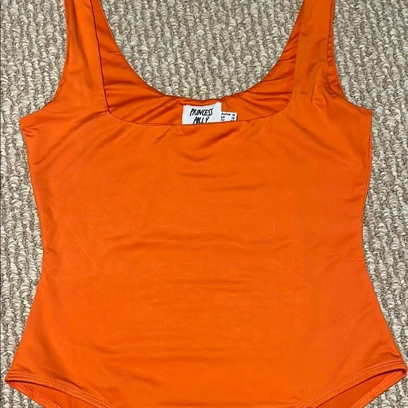 Princess Polly Orange Bodysuit - Picture 3 of 5
